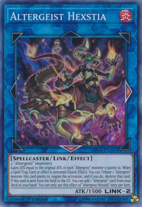 Altergeist Hexstia [MP18-EN200] Super Rare | GnG Games