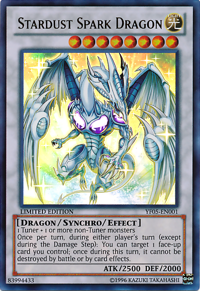 Stardust Spark Dragon [YF05-EN001] Ultra Rare | GnG Games
