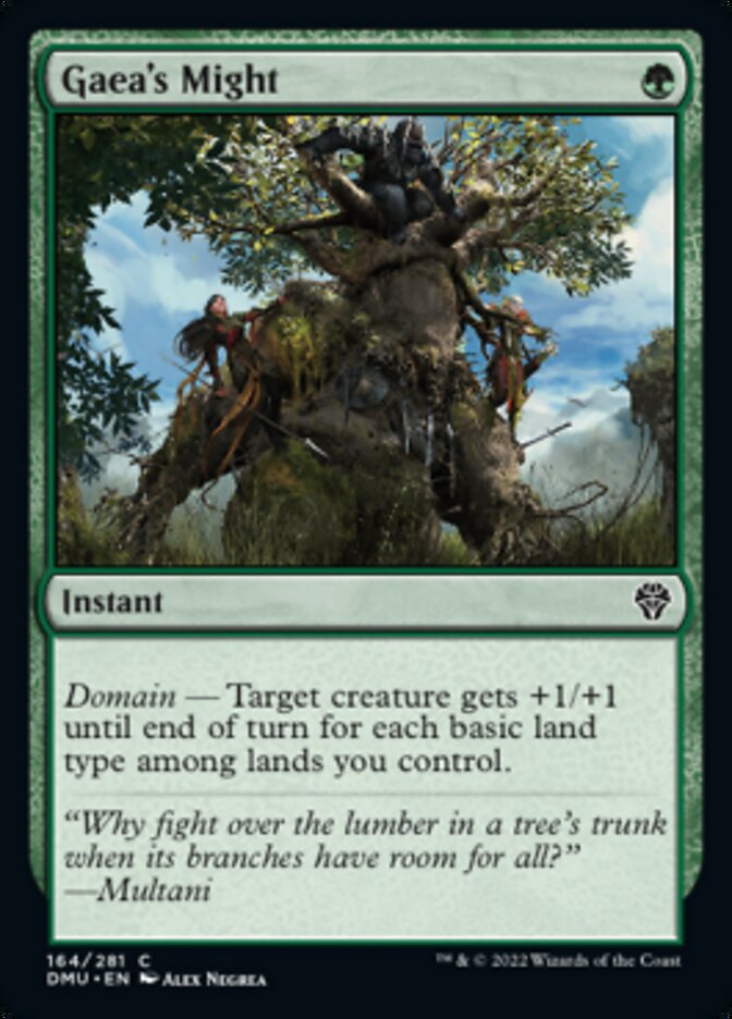 Gaea's Might [Dominaria United] | GnG Games