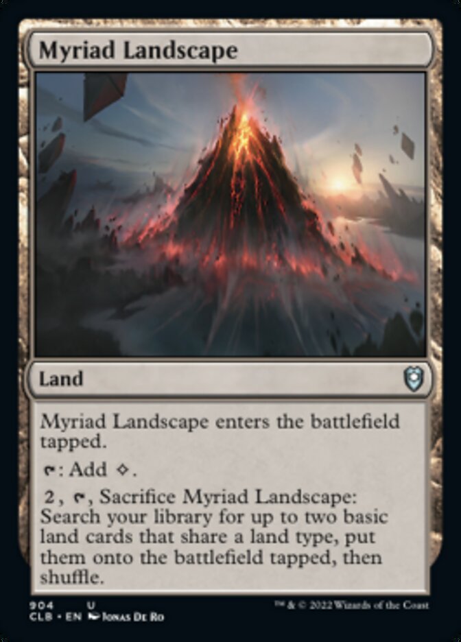 Myriad Landscape [Commander Legends: Battle for Baldur's Gate] | GnG Games
