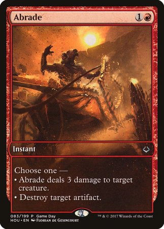 Abrade [Hour of Devastation Promos] | GnG Games