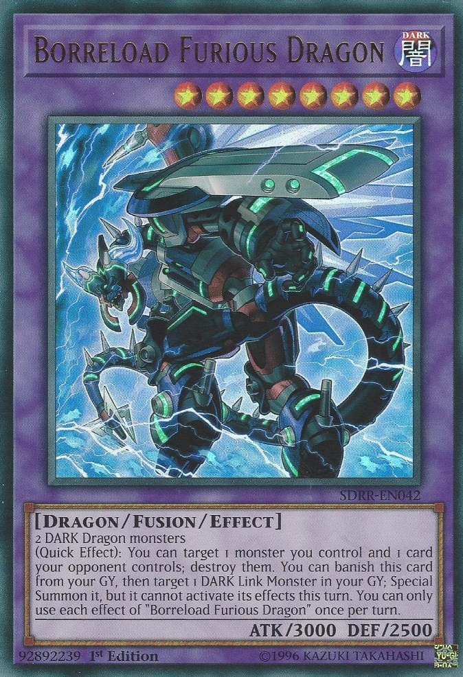 Borreload Furious Dragon [SDRR-EN042] Ultra Rare | GnG Games