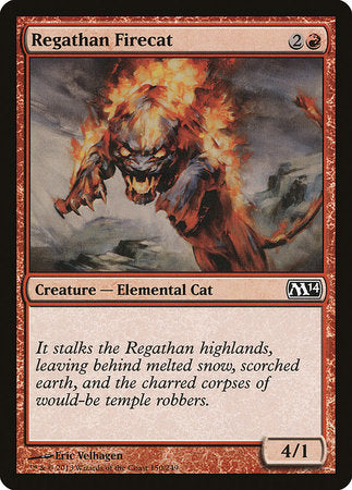 Regathan Firecat [Magic 2014] | GnG Games