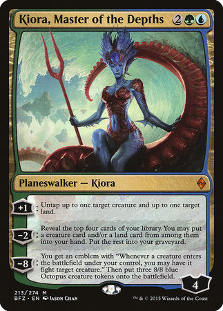 Kiora, Master of the Depths [Battle for Zendikar] | GnG Games