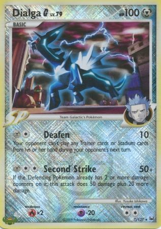 Dialga G (7/127) (League Promo) [Platinum: Base Set] | GnG Games