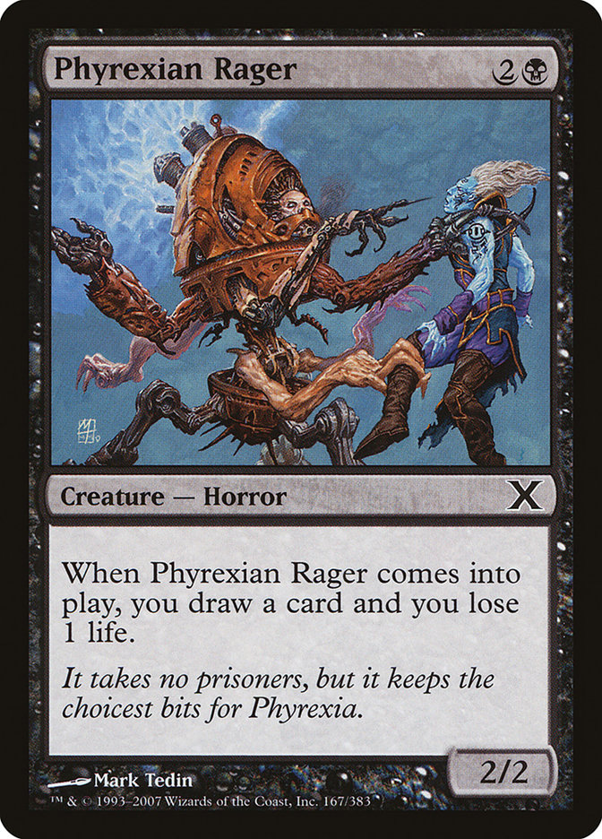 Phyrexian Rager [Tenth Edition] | GnG Games