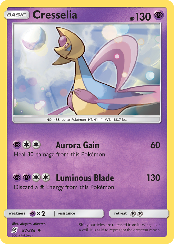 Cresselia (87/236) [Sun & Moon: Unified Minds] | GnG Games