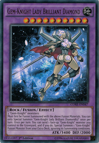 Gem-Knight Lady Brilliant Diamond [CORE-EN047] Ultra Rare | GnG Games