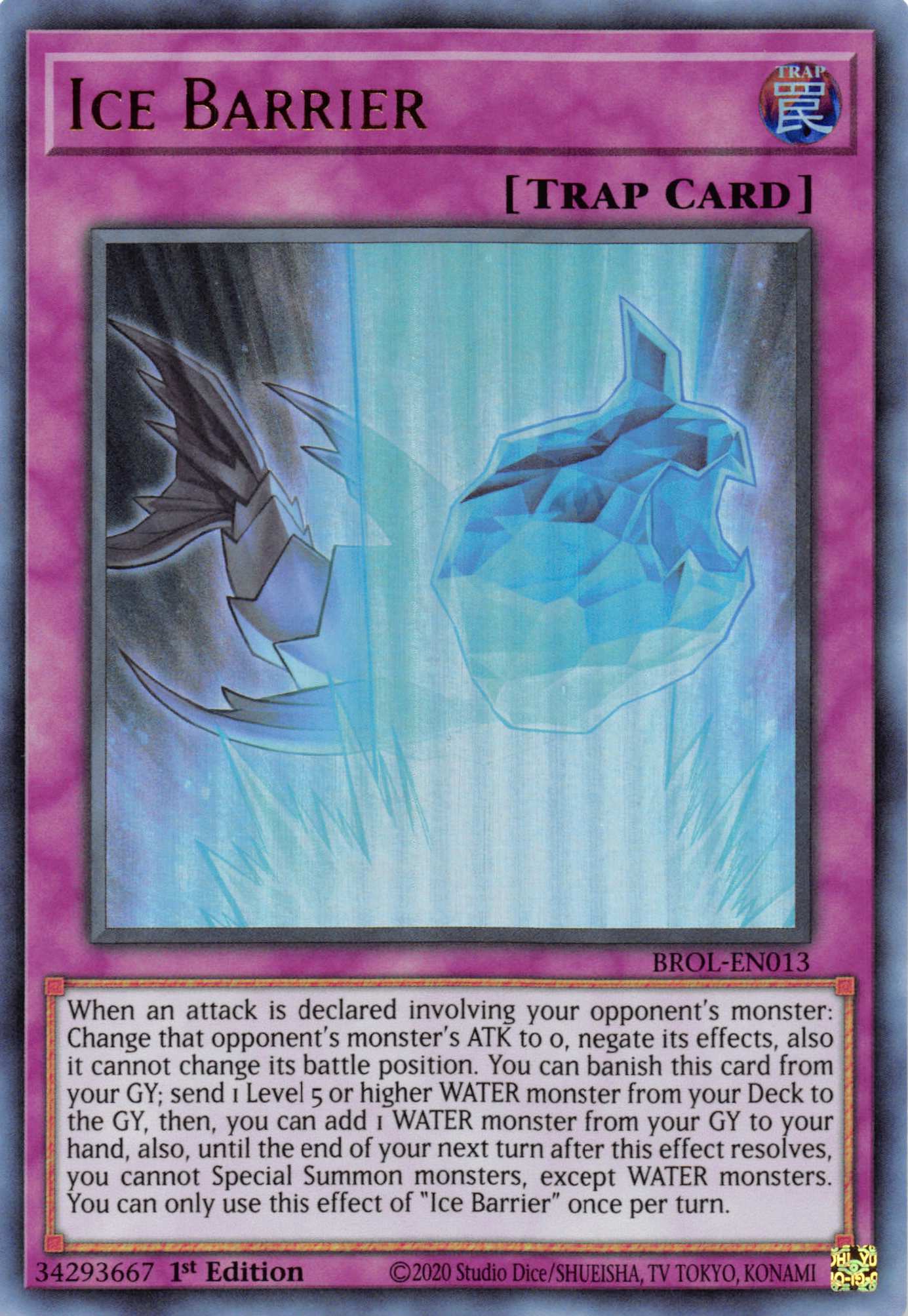 Ice Barrier [BROL-EN013] Ultra Rare | GnG Games