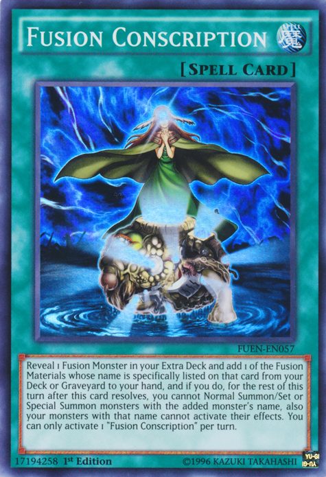 Fusion Conscription [FUEN-EN057] Super Rare | GnG Games