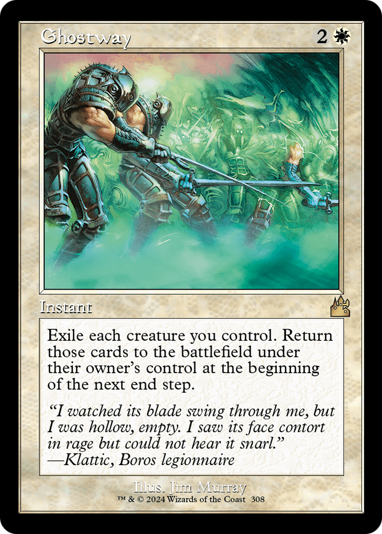 Ghostway (Retro Frame) [Ravnica Remastered] | GnG Games