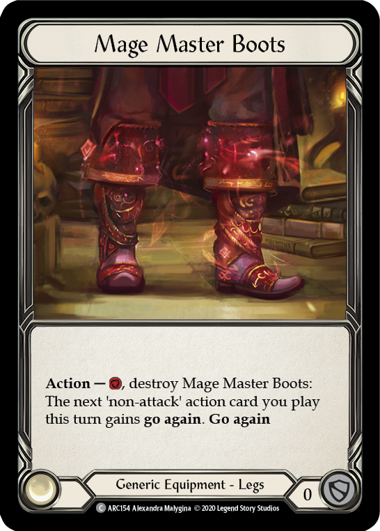 Mage Master Boots [ARC154] Unlimited Edition Normal | GnG Games