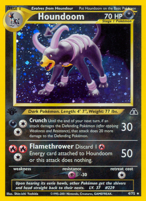 Houndoom (4/75) [Neo Discovery 1st Edition] | GnG Games