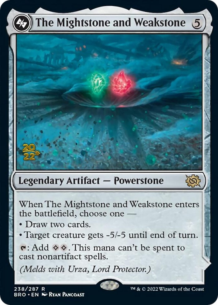 The Mightstone and Weakstone [The Brothers' War: Prerelease Promos] | GnG Games