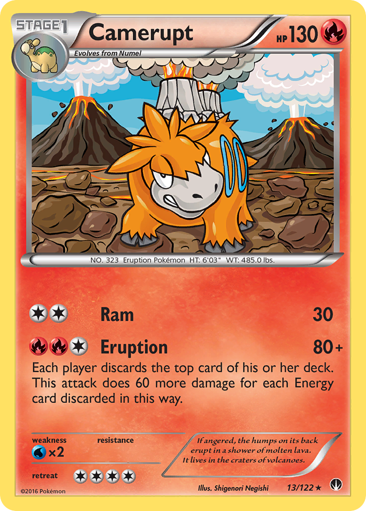 Camerupt (13/122) [XY: BREAKpoint] | GnG Games