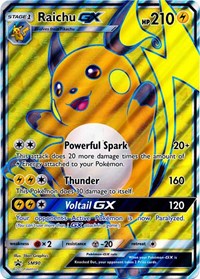 Raichu GX (SM90) (Jumbo Card) [Sun & Moon: Black Star Promos] | GnG Games