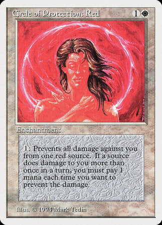 Circle of Protection: Red [Summer Magic / Edgar] | GnG Games