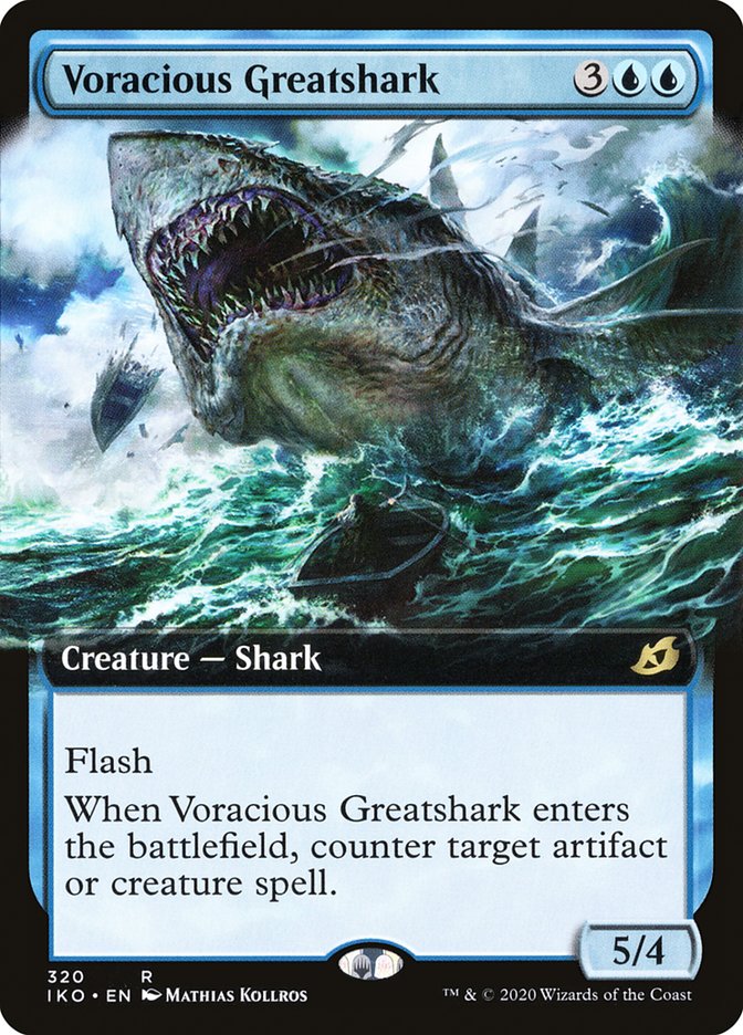 Voracious Greatshark (Extended Art) [Ikoria: Lair of Behemoths] | GnG Games