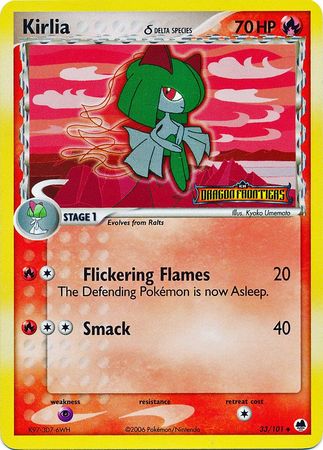 Kirlia (33/101) (Delta Species) (Stamped) [EX: Dragon Frontiers] | GnG Games