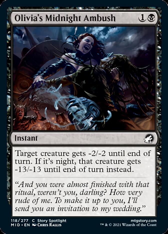 Olivia's Midnight Ambush [Innistrad: Midnight Hunt] | GnG Games