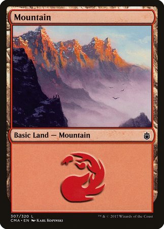 Mountain (307) [Commander Anthology] | GnG Games