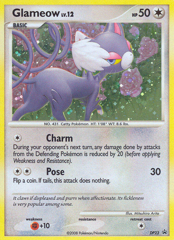 Glameow (DP23) [Diamond & Pearl: Black Star Promos] | GnG Games