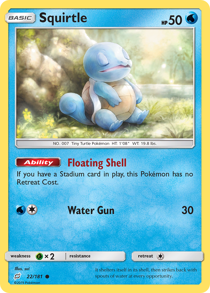 Squirtle (22/181) [Sun & Moon: Team Up] | GnG Games