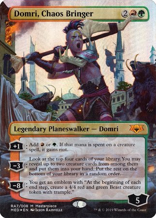 Domri, Chaos Bringer [Mythic Edition] | GnG Games