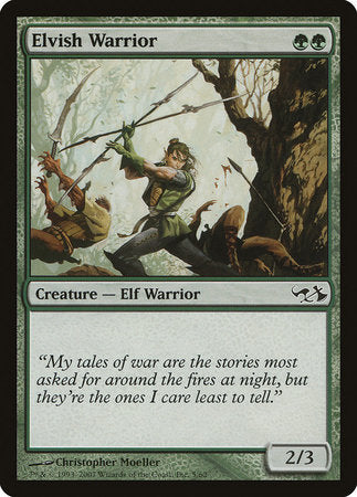 Elvish Warrior [Duel Decks: Elves vs. Goblins] | GnG Games