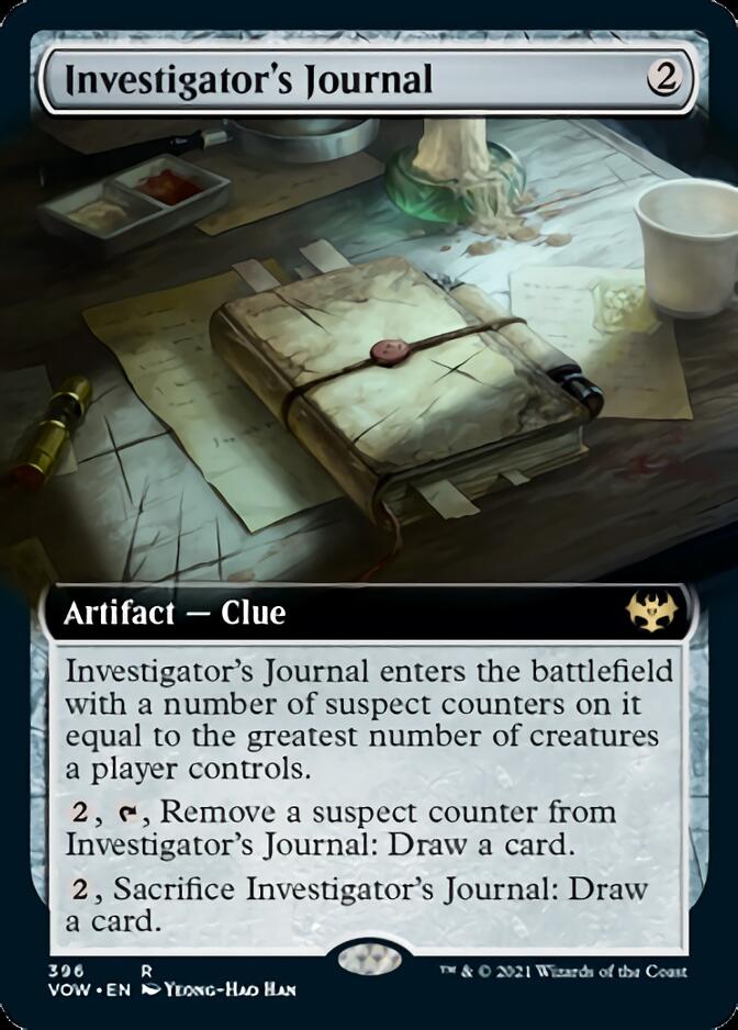 Investigator's Journal (Extended) [Innistrad: Crimson Vow] | GnG Games