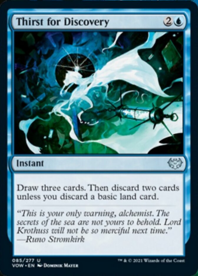 Thirst for Discovery [Innistrad: Crimson Vow] | GnG Games