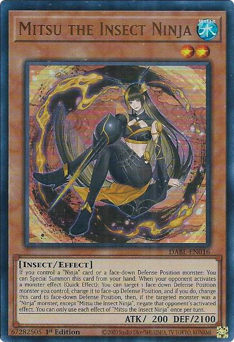 Mitsu the Insect Ninja [DABL-EN016] Ultra Rare | GnG Games
