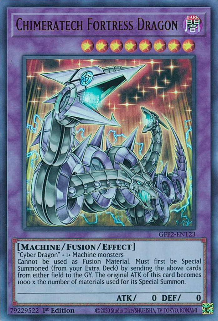 Chimeratech Fortress Dragon [GFP2-EN123] Ultra Rare | GnG Games