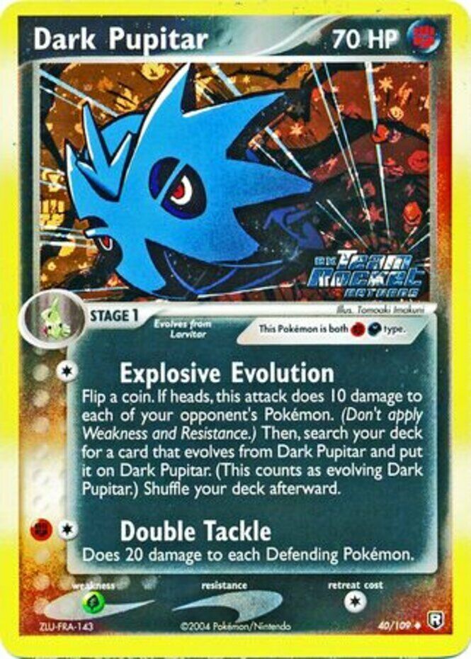 Dark Pupitar (40/109) (Stamped) [EX: Team Rocket Returns] | GnG Games