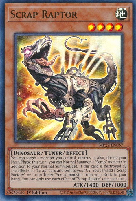 Scrap Raptor [MP22-EN067] Ultra Rare | GnG Games