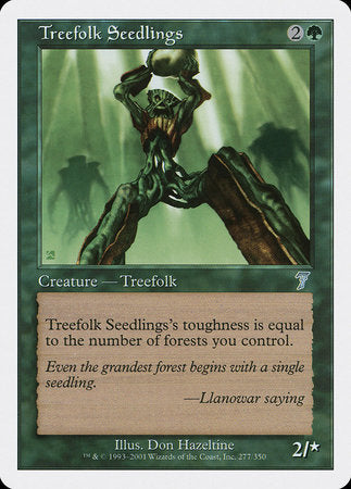 Treefolk Seedlings [Seventh Edition] | GnG Games