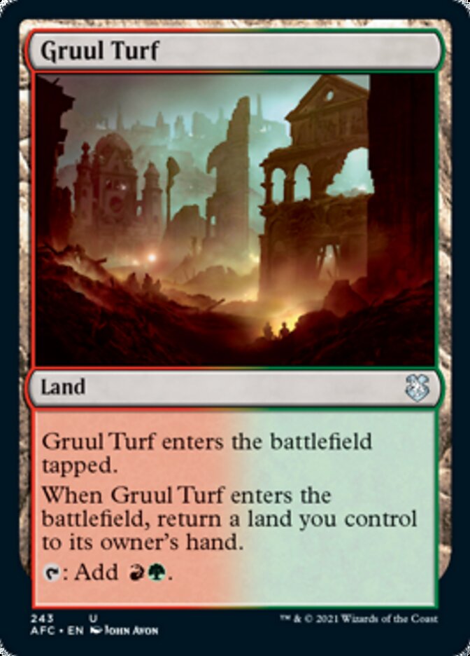 Gruul Turf [Dungeons & Dragons: Adventures in the Forgotten Realms Commander] | GnG Games