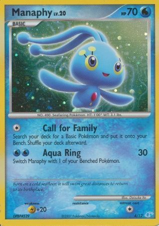 Manaphy (4/12) [Diamond & Pearl: Trainer Kit - Manaphy] | GnG Games