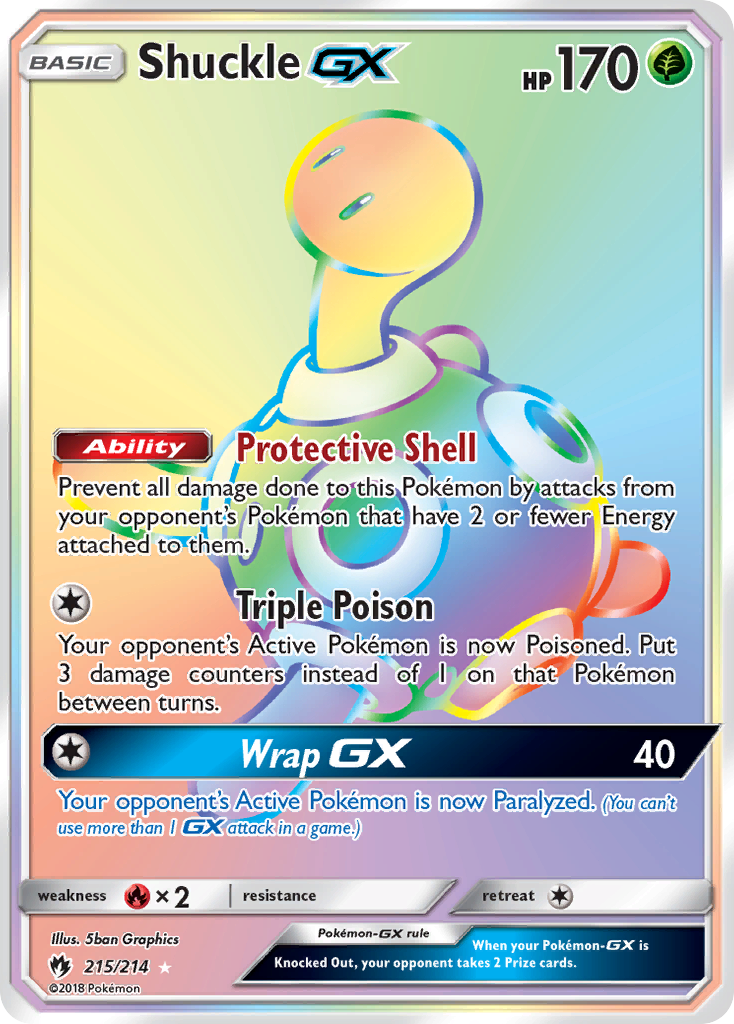 Shuckle GX (215/214) [Sun & Moon: Lost Thunder] | GnG Games