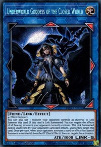 Underworld Goddess of the Closed World [BLVO-EN050] Secret Rare | GnG Games