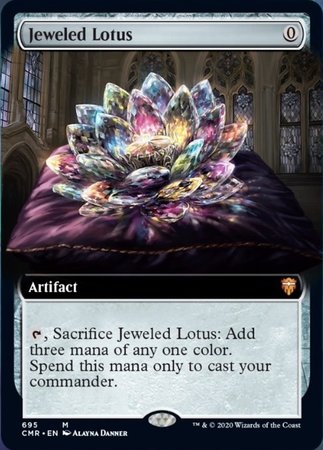 Jeweled Lotus (Extended Art) [Commander Legends] | GnG Games