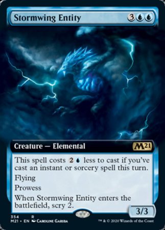 Stormwing Entity (Extended Art) [Core Set 2021] | GnG Games