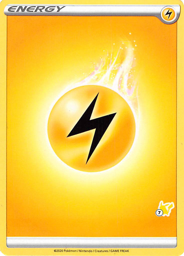 Lightning Energy (Pikachu Stamp #7) [Battle Academy 2022] | GnG Games