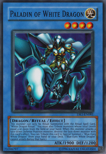 Paladin of White Dragon [DR1-EN081] Super Rare | GnG Games