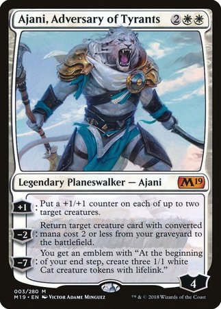 Ajani, Adversary of Tyrants [Core Set 2019] | GnG Games