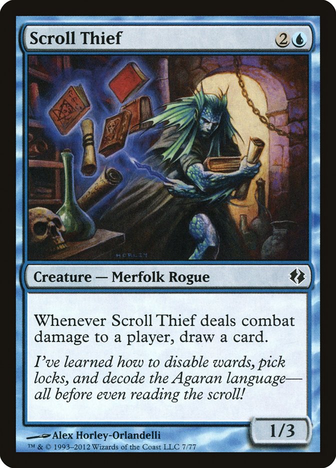 Scroll Thief [Duel Decks: Venser vs. Koth] | GnG Games