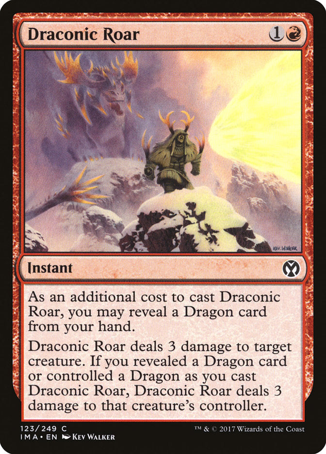 Draconic Roar [Iconic Masters] | GnG Games