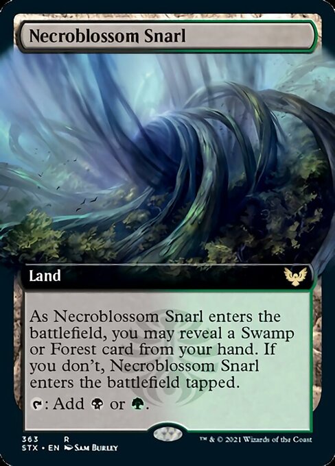 Necroblossom Snarl (Extended) [Strixhaven: School of Mages] | GnG Games