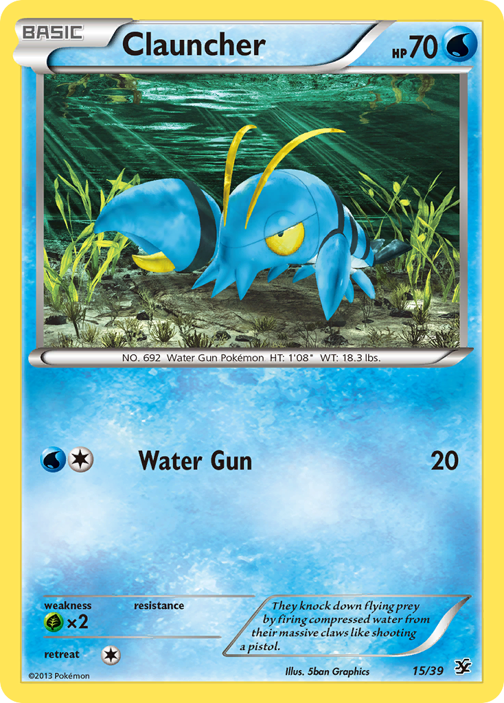 Clauncher (15/39) [XY: Kalos Starter Set] | GnG Games