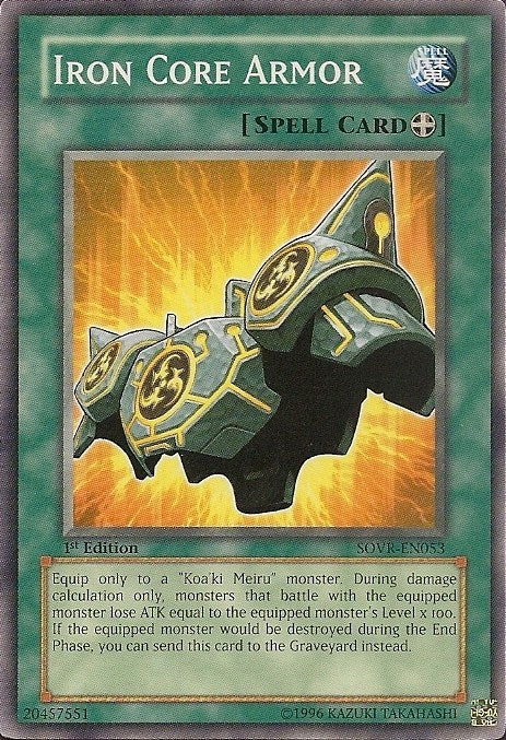 Iron Core Armor [SOVR-EN053] Common | GnG Games